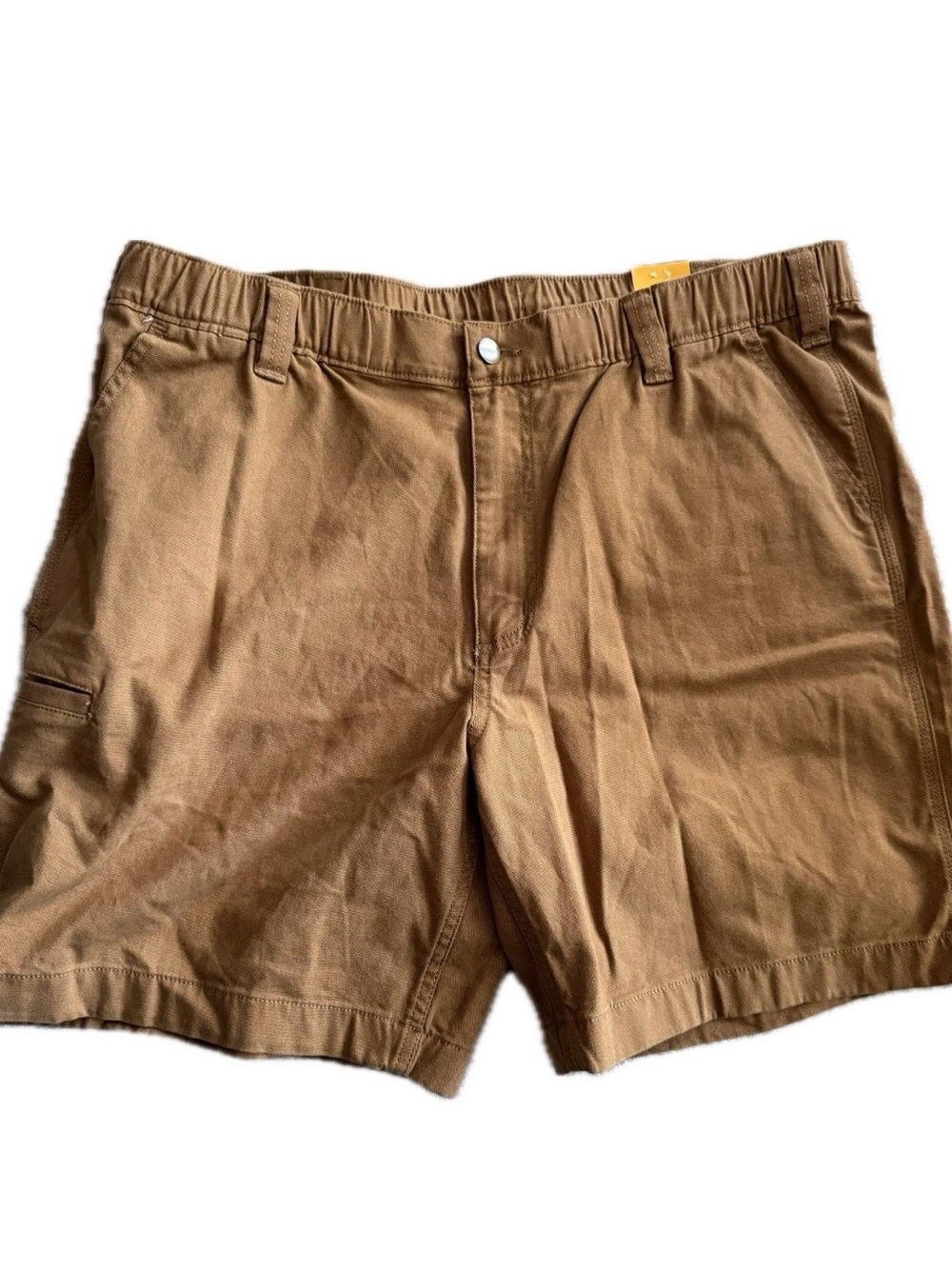 Carhartt Rugged Flex Relaxed Fit Work Short Men's Size 38 Khaki NWT